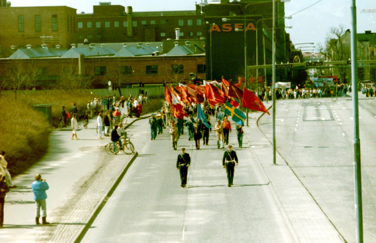 fm1.jpg - Första maj i Västerås cirka 1985.